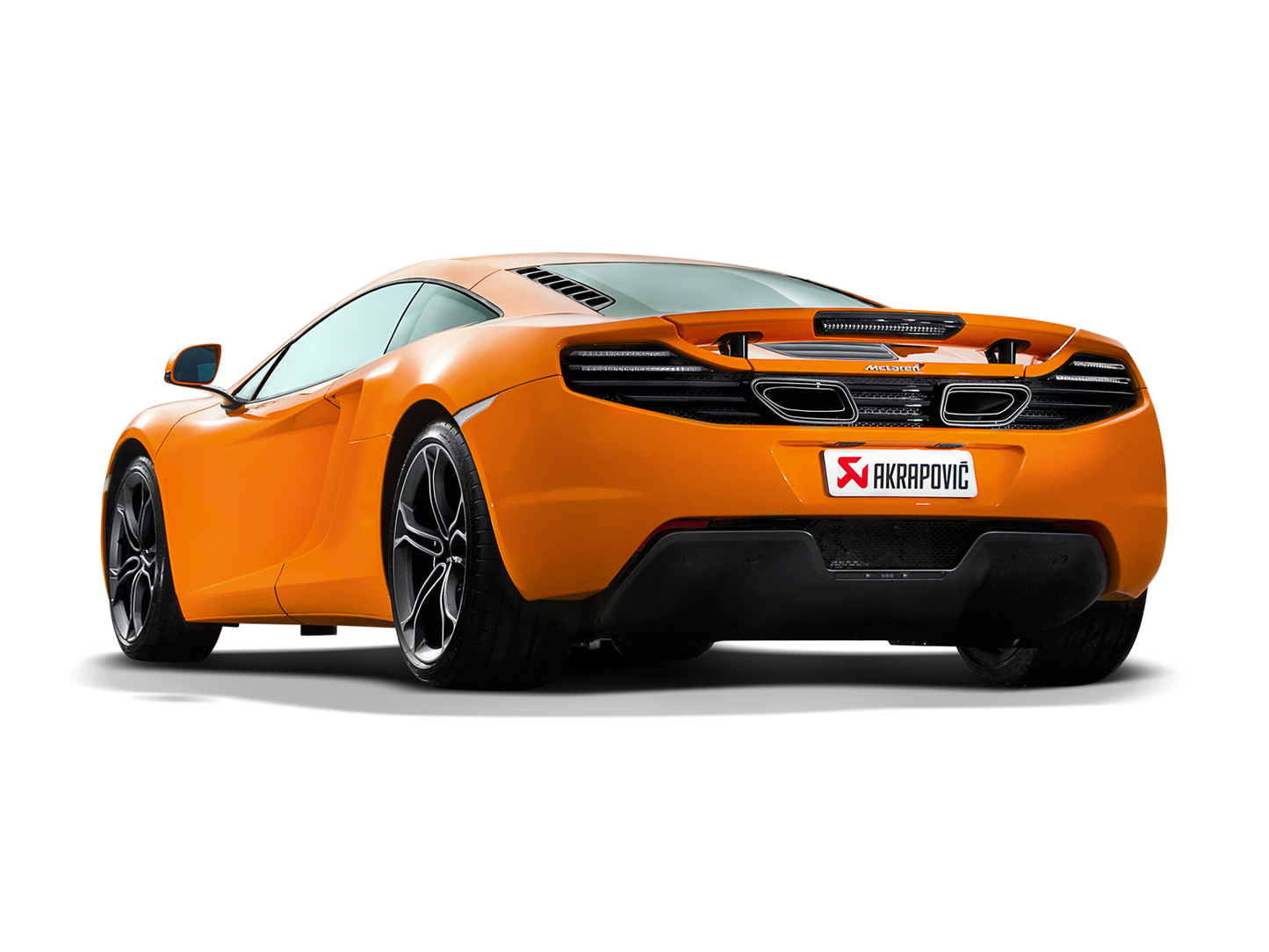 Akrapovic Slip-on Line (titanium) Mclaren MP4-12C - Car Part Plug
