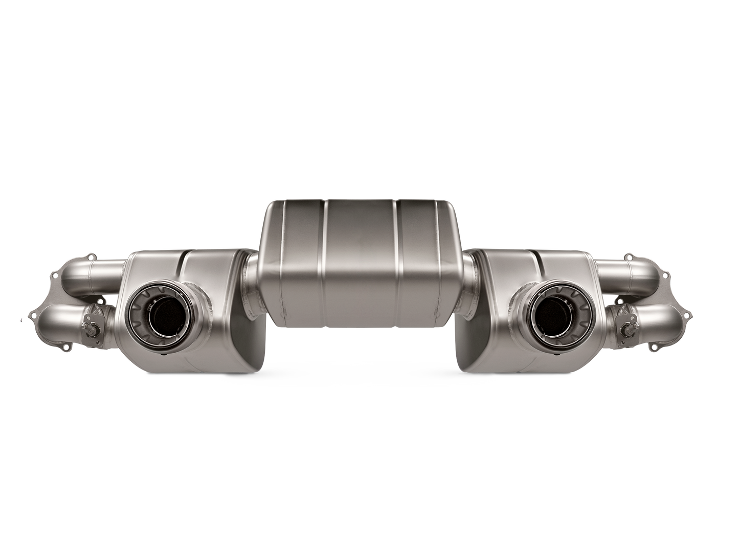 Akrapovic Slip-on Race Line (titanium) Porsche Cayman GT4 2023 - Car Part Plug