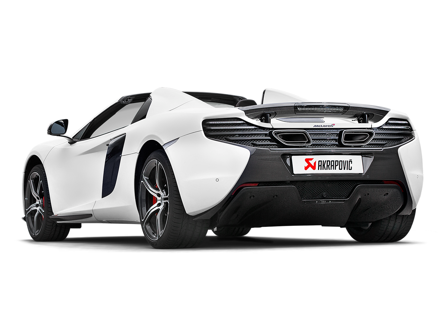 Akrapovic Slip-on Line (titanium) Mclaren 650S 1e Gen. - Car Part Plug