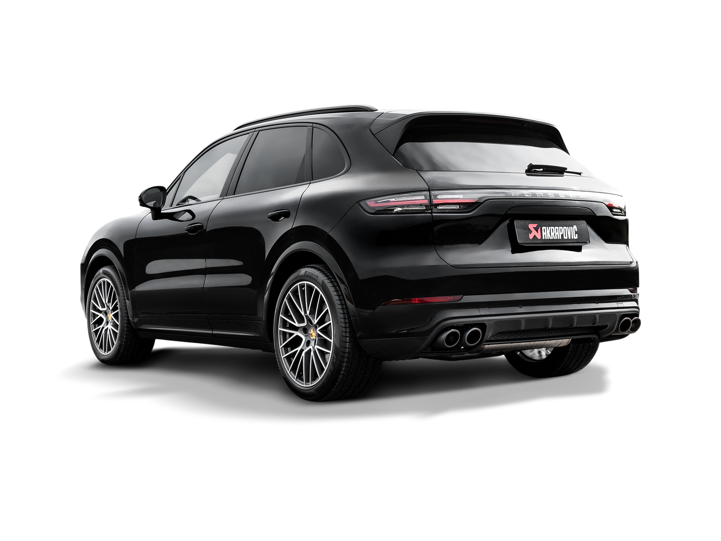 Akrapovic Evolution Line (titanium) Porsche Cayenne PO536 - Car Part Plug