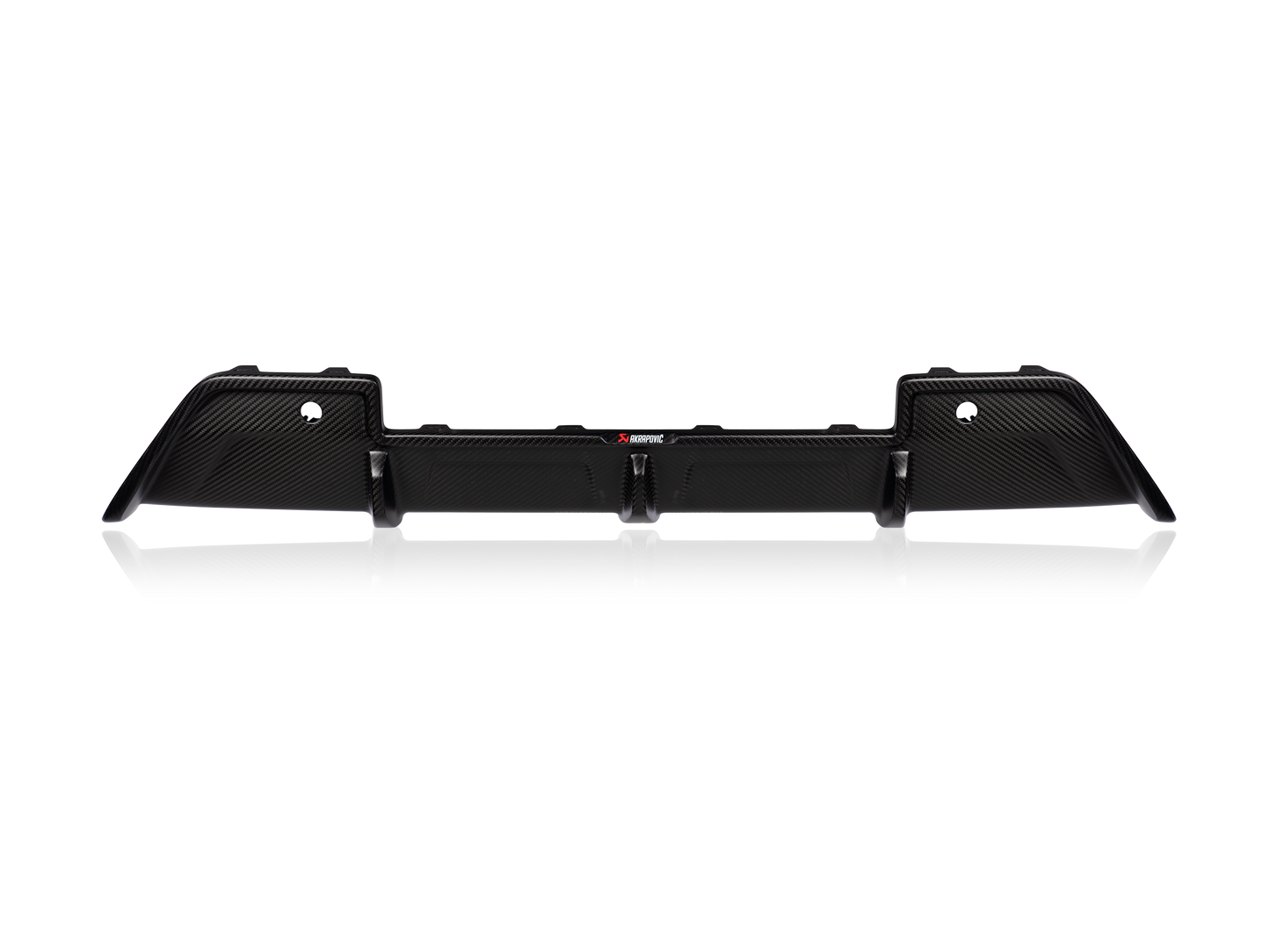 Akrapovic Rear Diffuser Carbon Fiber BMW X5M Competition F85 - Hoog glans - Car Part Plug
