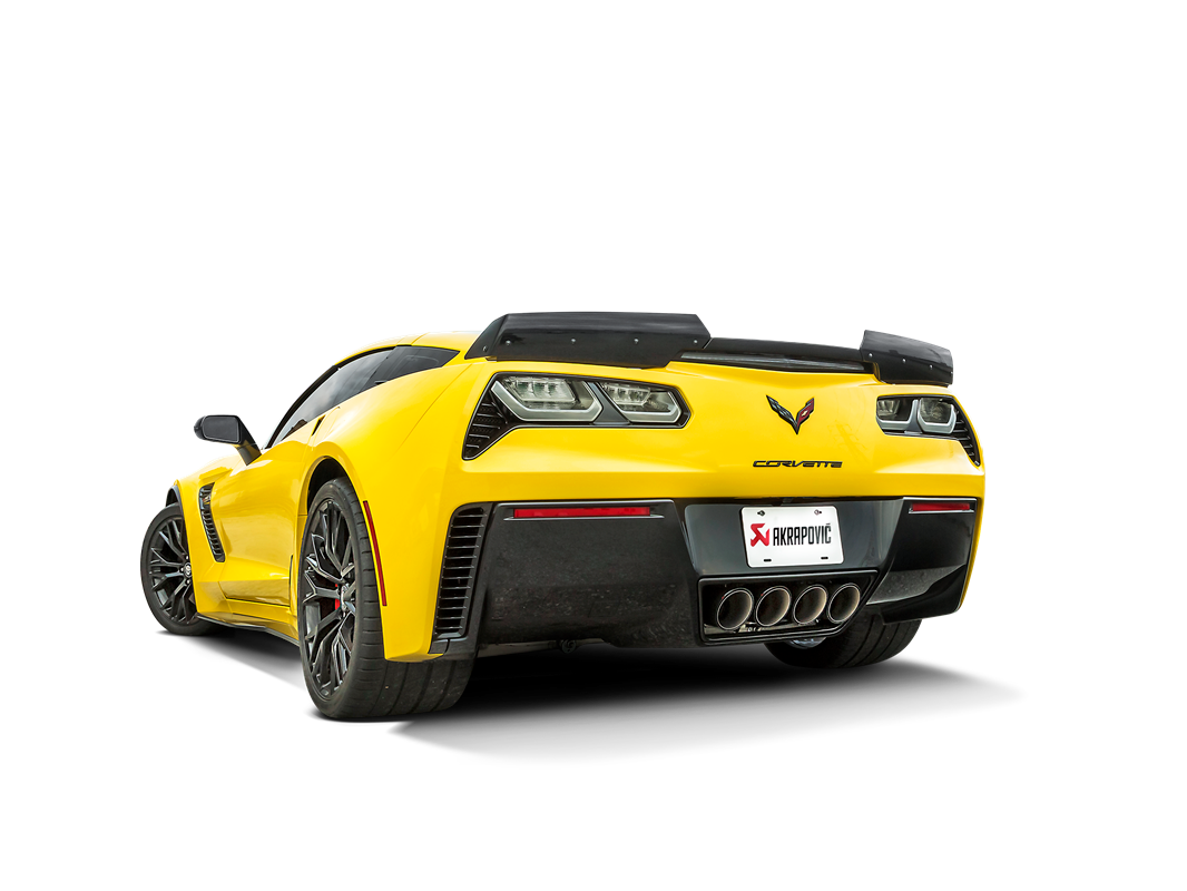 Akrapovic Evolution Line (titanium) Corvette C7 Stingray - Car Part Plug