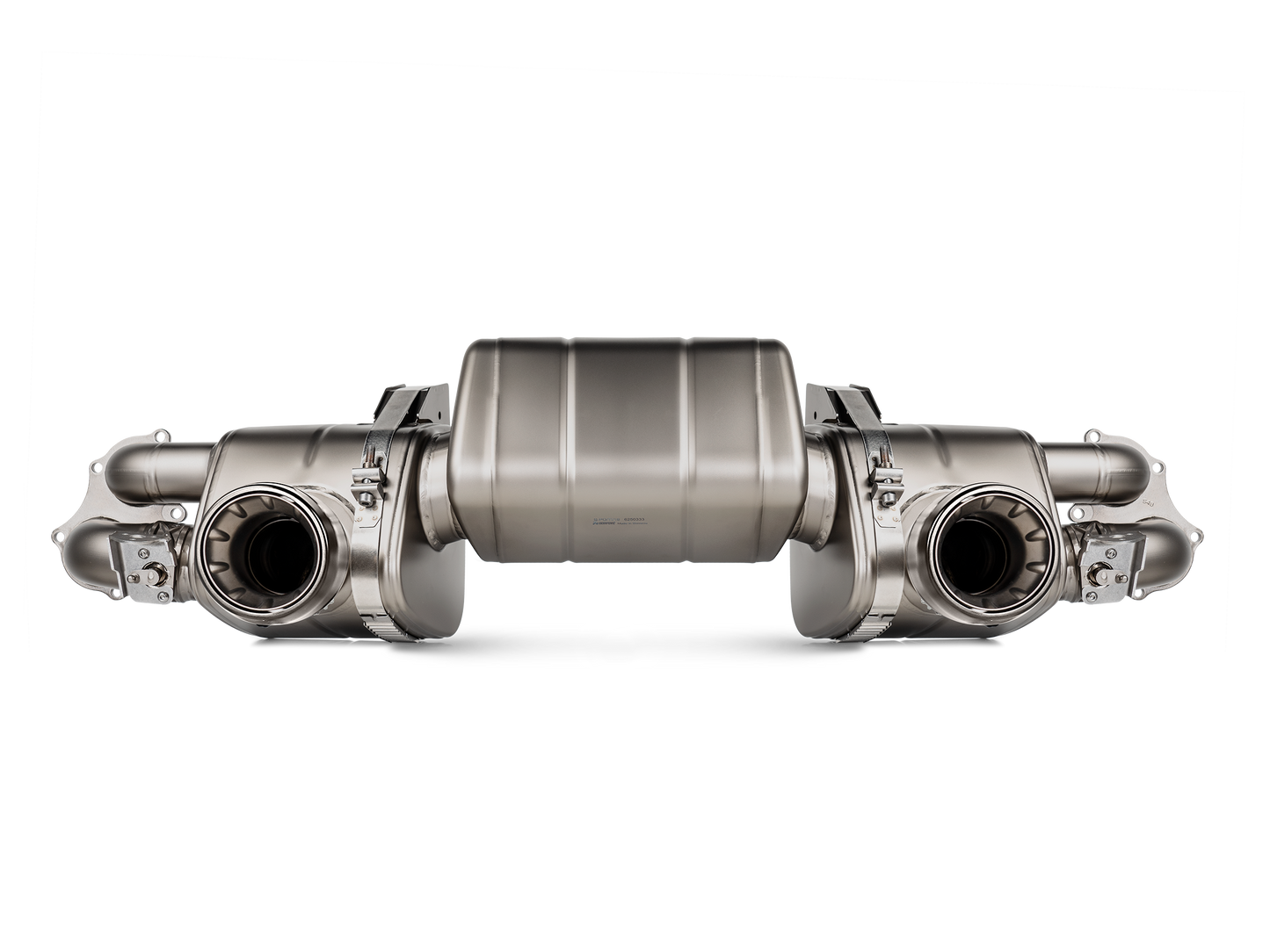 Akrapovic Slip-on Race Line (titanium) Porsche 718 Cayman GT4 - Car Part Plug
