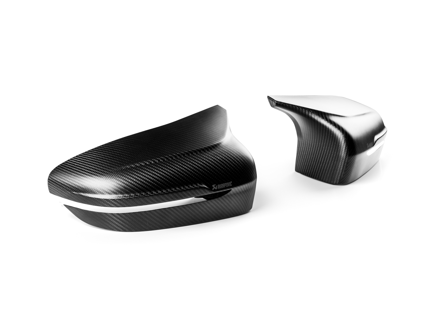 Akrapovic Carbon Fiber Spiegel Kap - Mat BMW M8 Competition - Car Part Plug