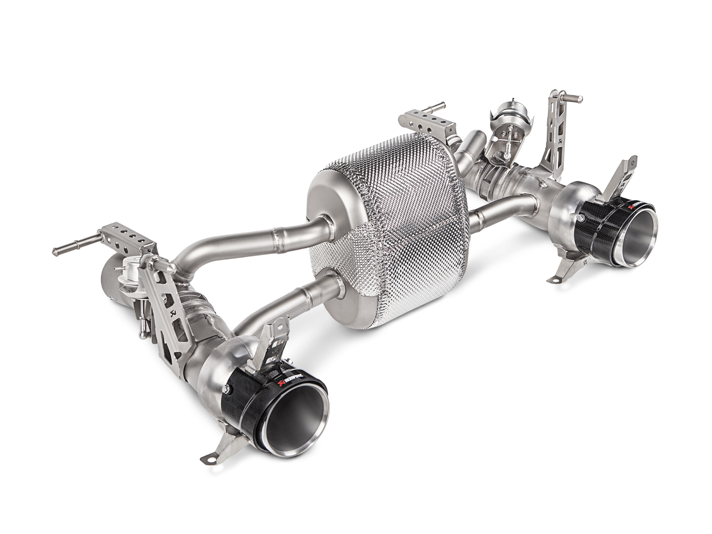 Akrapovic Slip-on Line (titanium) Ferrari 488 - Car Part Plug