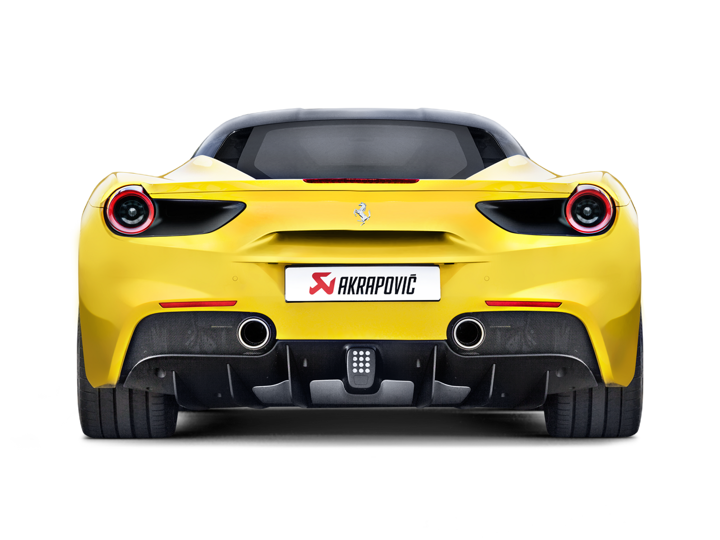 Akrapovic Slip-on Line (titanium) Ferrari 488 - Car Part Plug