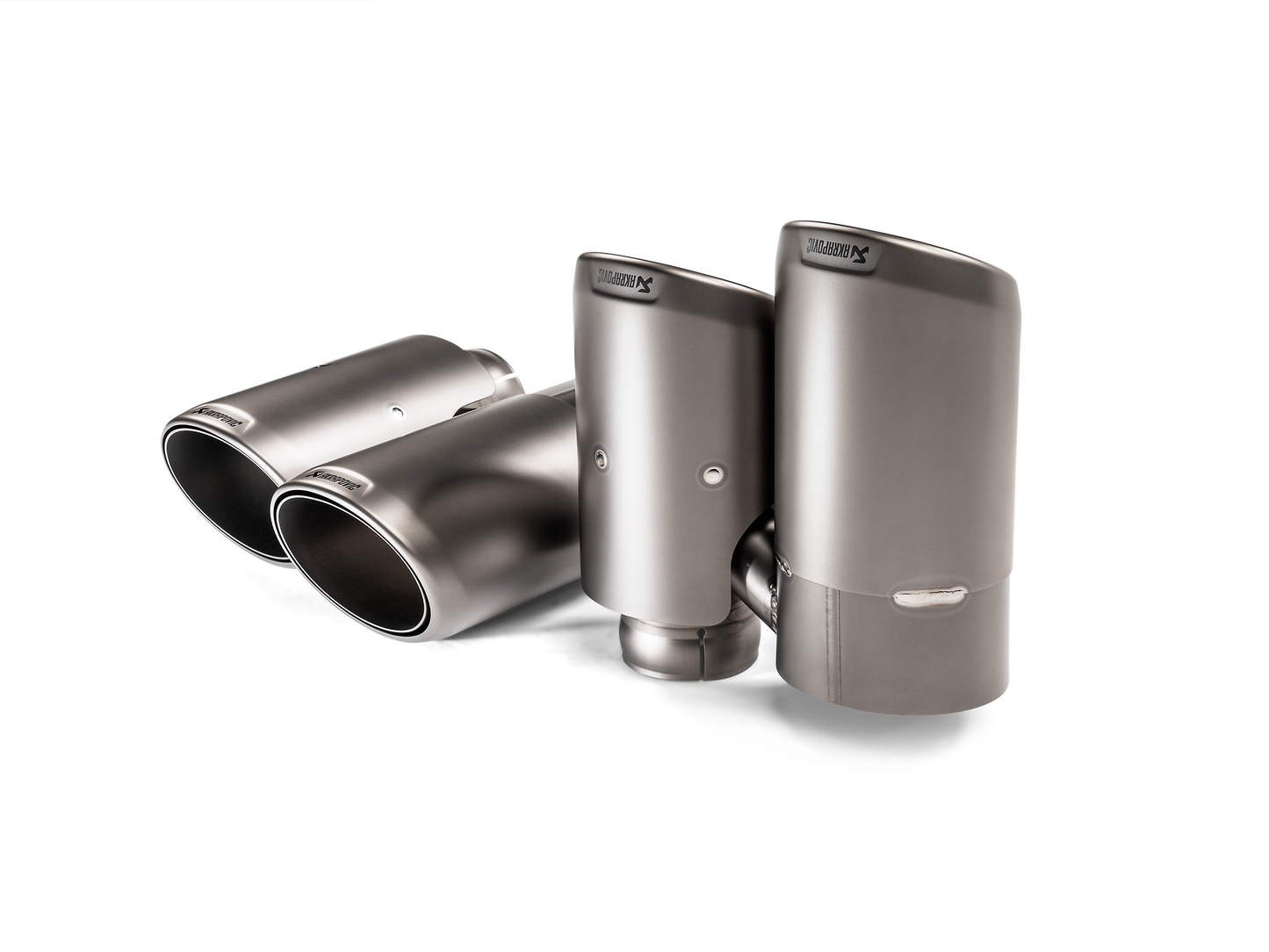 Akrapovic Tail Pipe - Titanium Porsche Cayenne - Car Part Plug