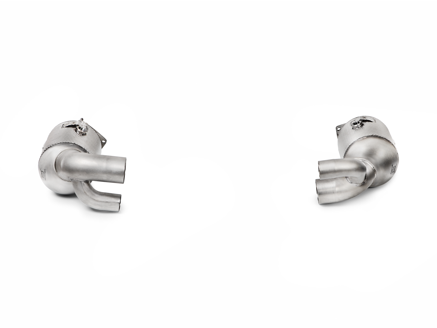 Link Pipe Set Met Cat. (RS) Porsche 911 Carrera 991.2 - Car Part Plug