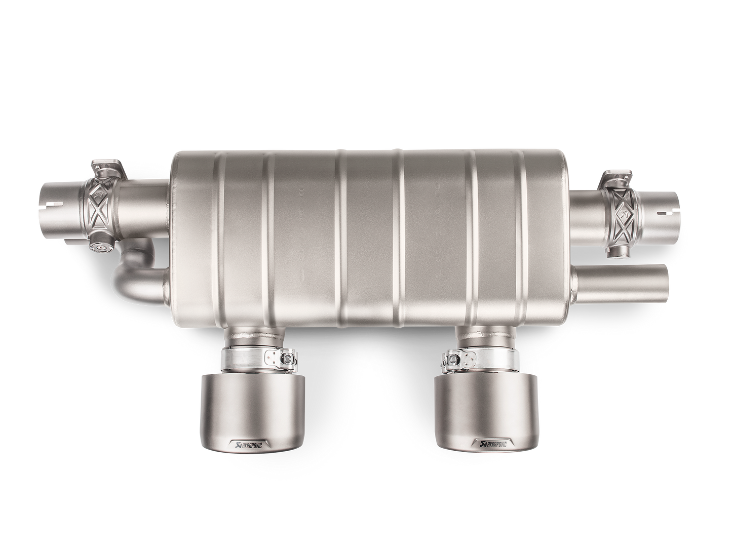 Akrapovic Slip-on Line (titanium) OE Porsche 911 Carrera 991.2 - Car Part Plug
