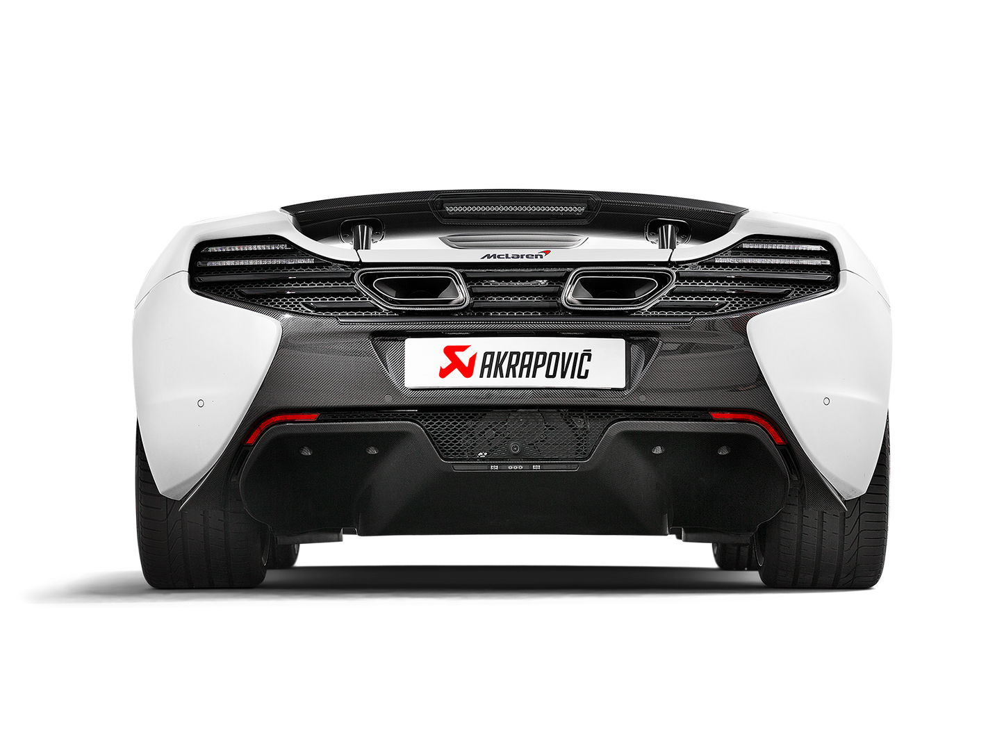 Akrapovic Slip-on Line (titanium) Mclaren 650S 1e Gen. - Car Part Plug