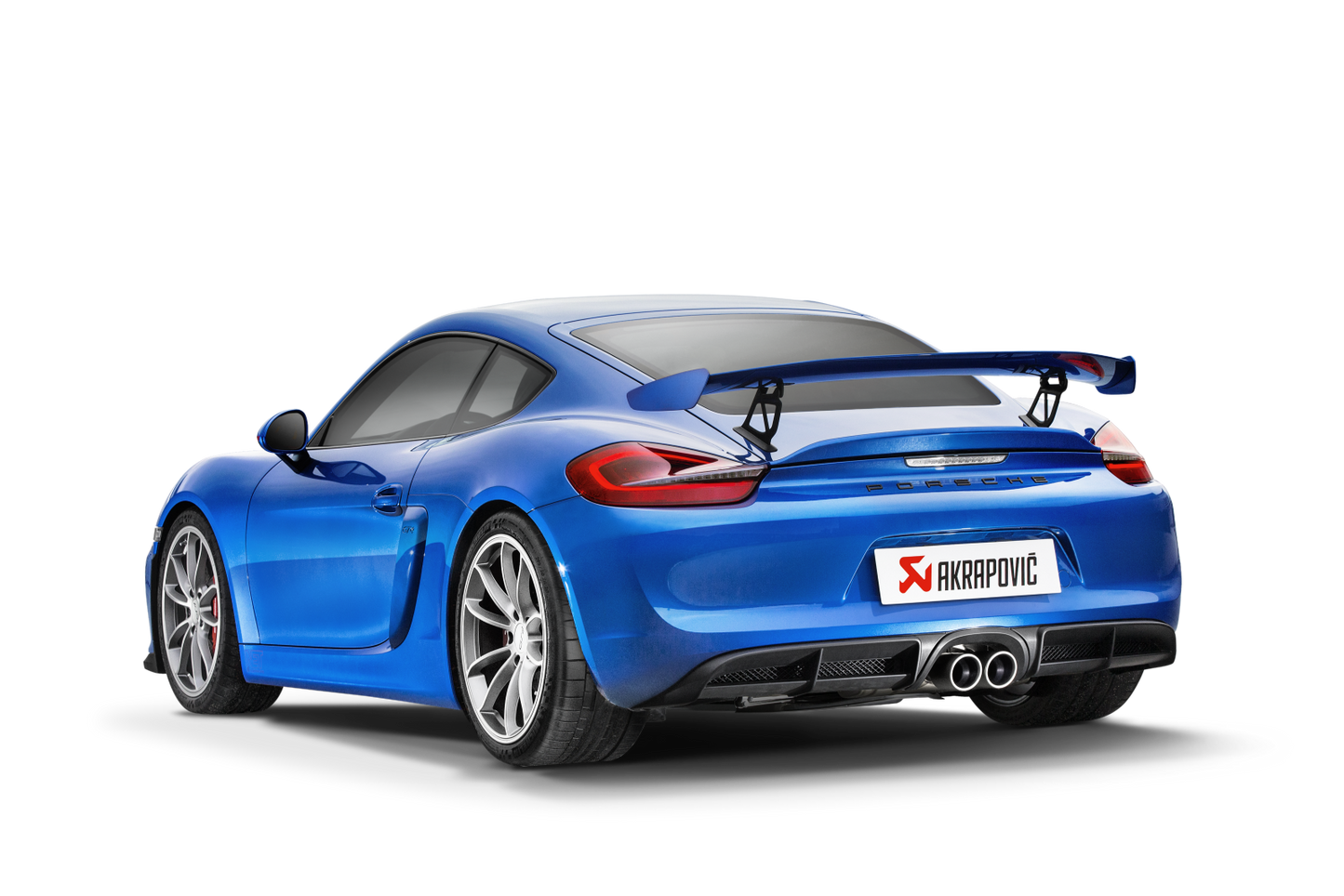 Akrapovic Slip-on Line (titanium) Porsche Cayman GT4 981 - Car Part Plug