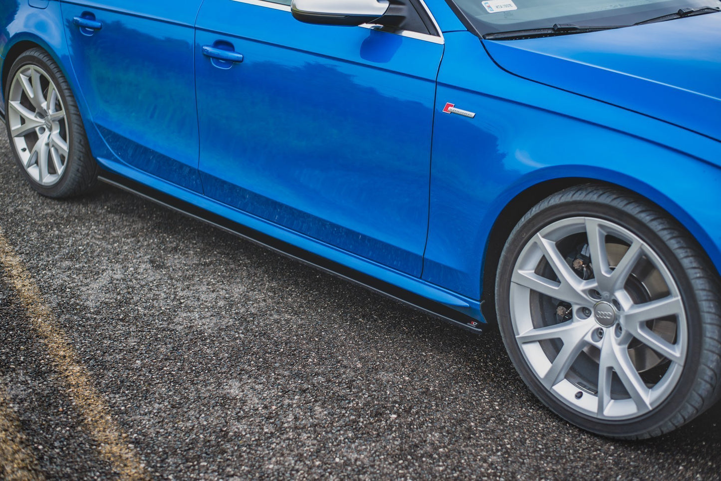 SIDE SKIRTS DIFFUSERS S4 / A4 / A4 S-LINE B8 / B8 FL GLOSS