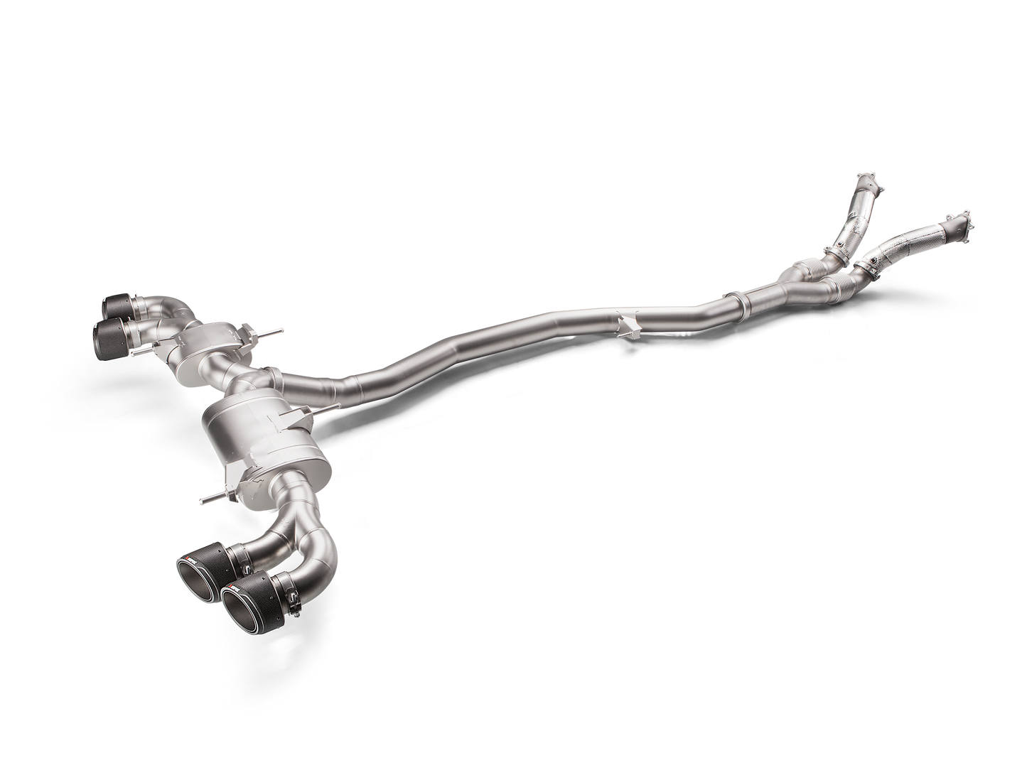 Akrapovic Evolution Line (titanium) Nissan GTR 2023 - Car Part Plug