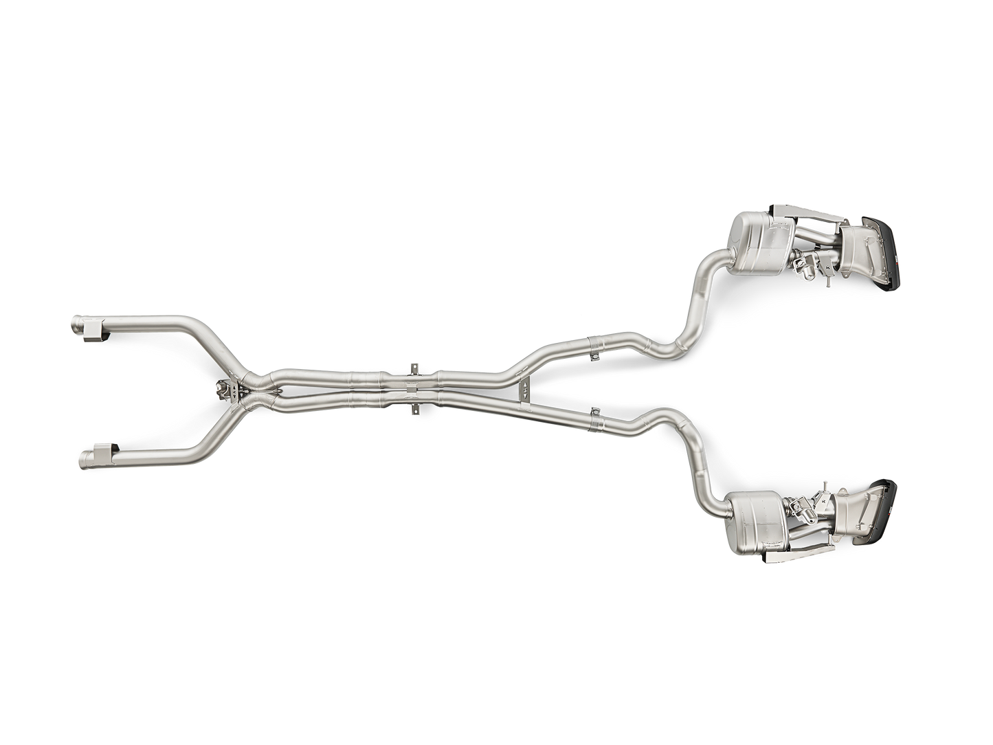 Akrapovic Link Pipe Set Mercedes C63s - Car Part Plug