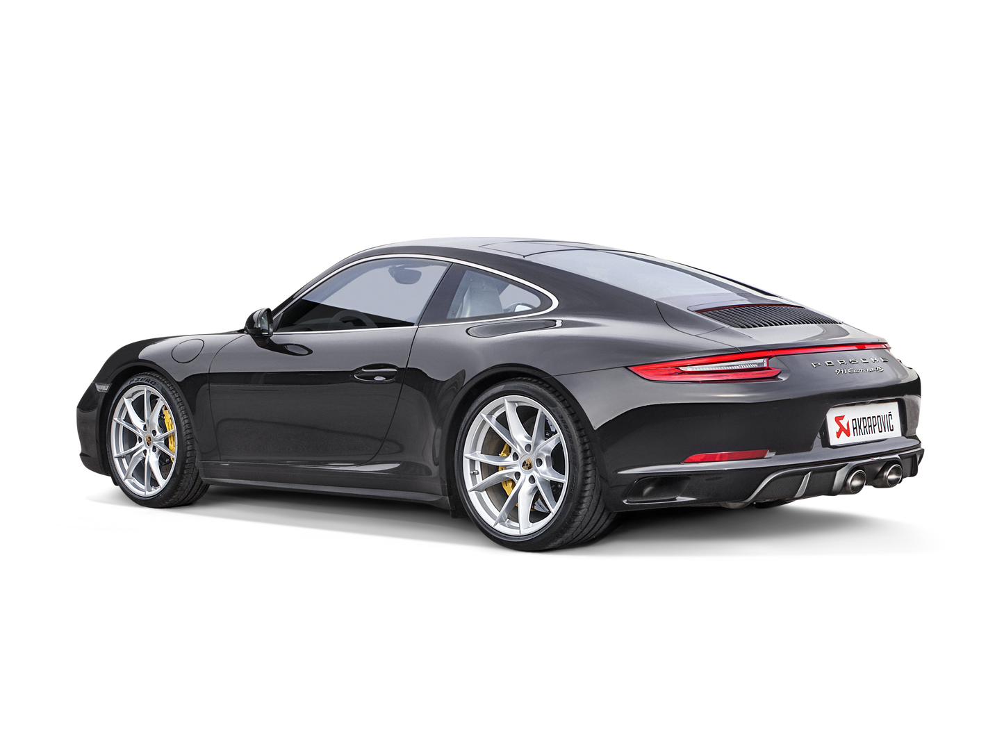 Akrapovic Slip-on Line (titanium) OE Porsche 911 Carrera 991.2 - Car Part Plug