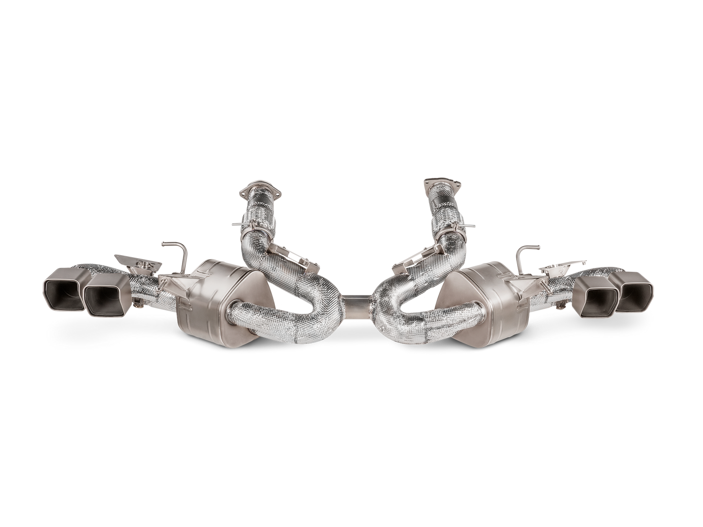 Akrapovic Slip-on Line (titanium) Chevrolet Corvette C8 6.2/5.5 - Car Part Plug