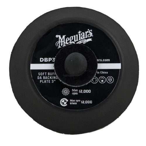 Soft Buff DA Backing Plate 3 inch