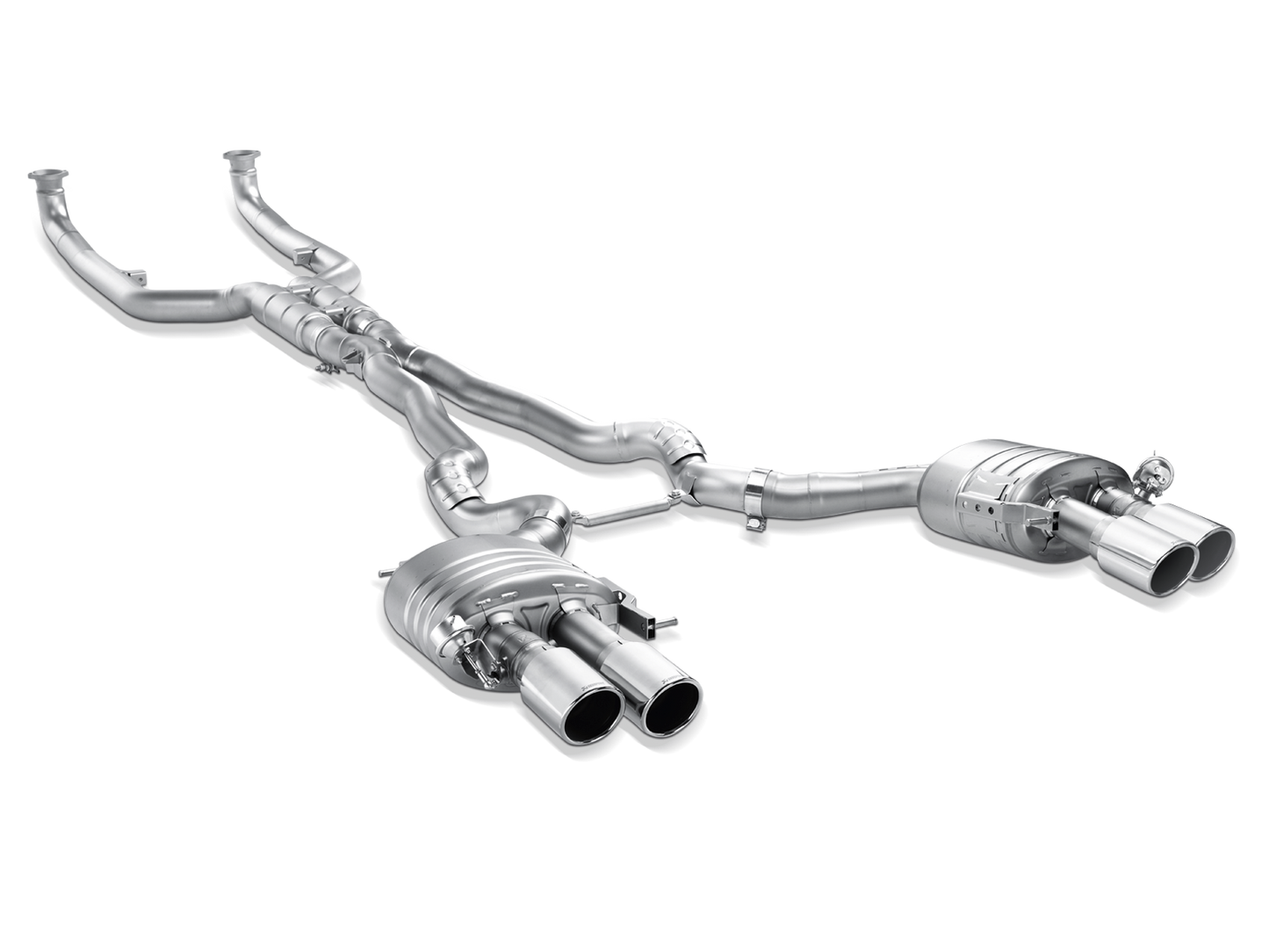 Akrapovic Evolution Line (titanium) BMW M5 F10 Facelift - Car Part Plug