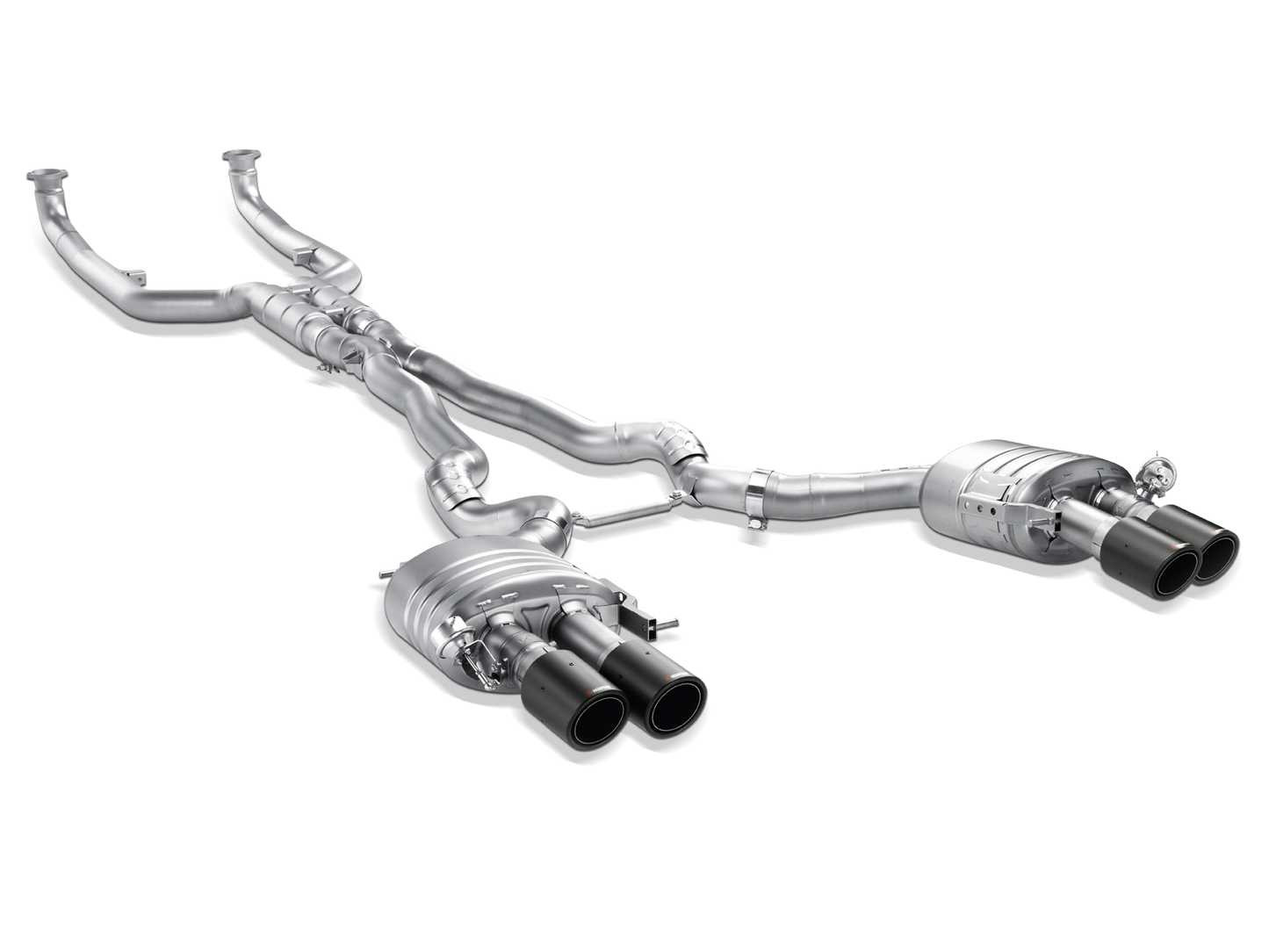 Akrapovic Evolution Line (titanium) BMW M5 F10 Facelift - Car Part Plug