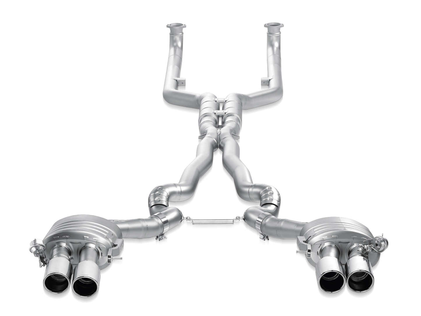 Akrapovic Evolution Line (titanium) BMW M5 F10 Facelift - Car Part Plug