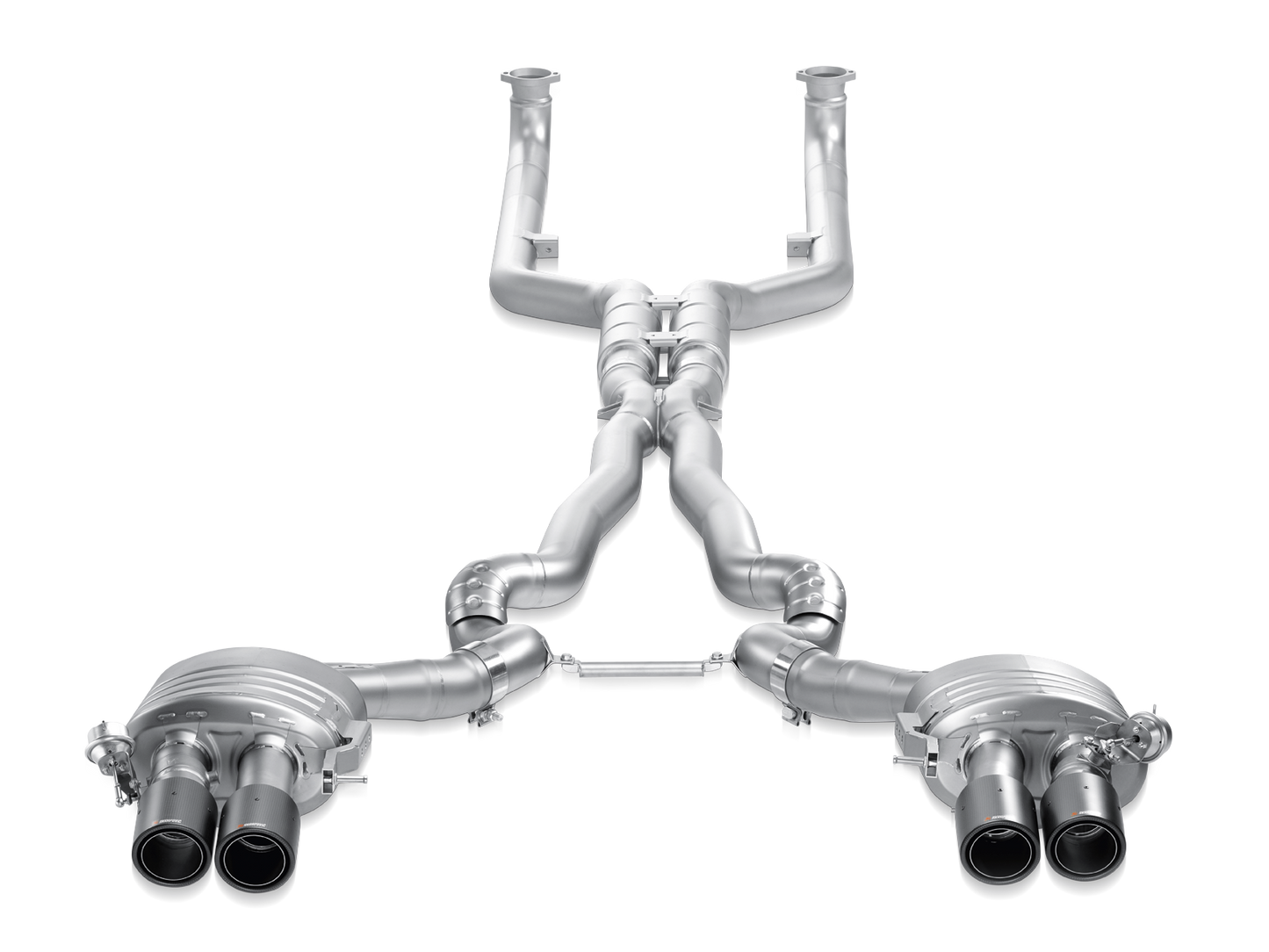 Akrapovic Evolution Line (titanium) BMW M5 F10 Facelift - Car Part Plug