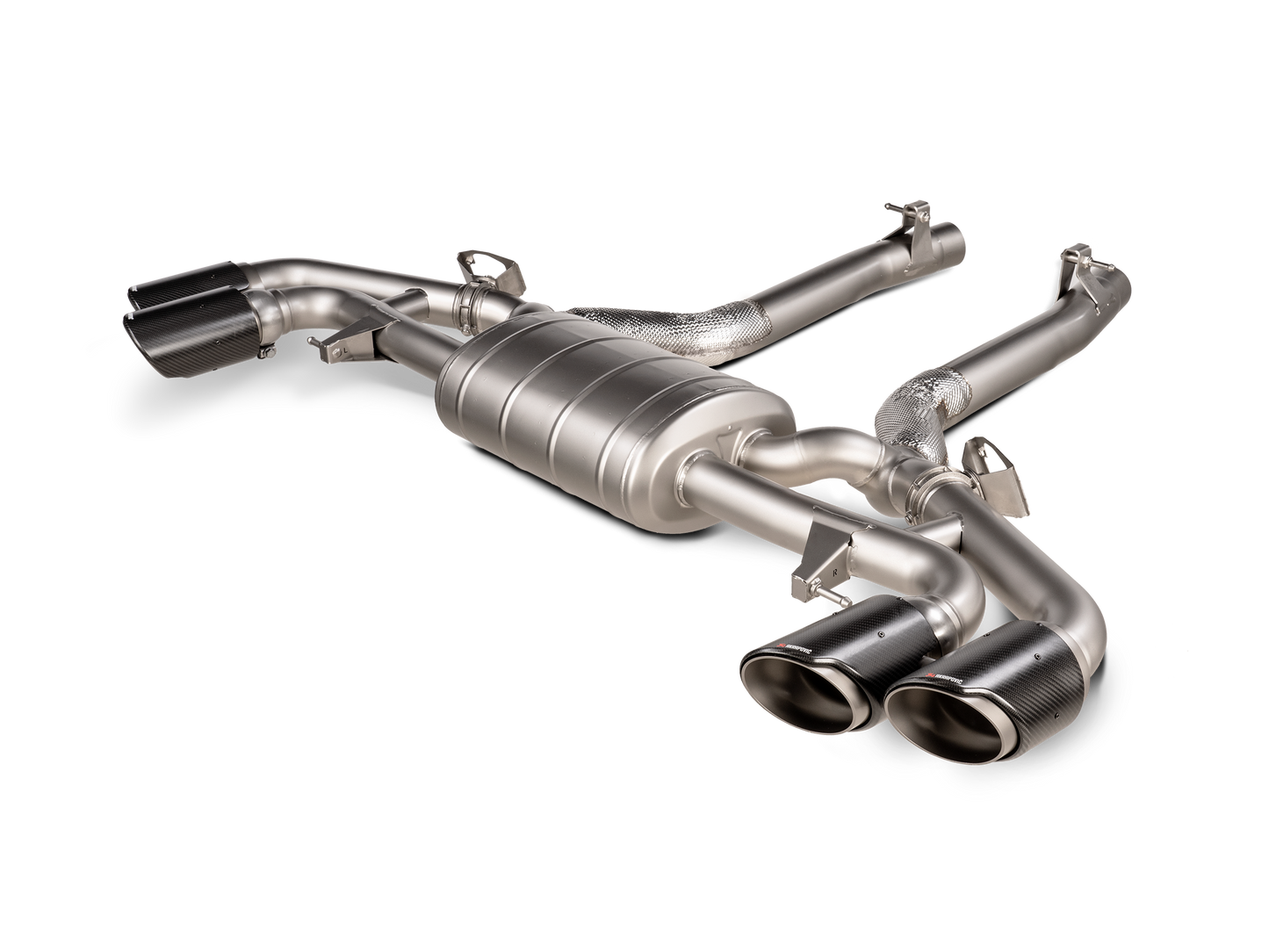 Akrapovic Slip-on Line (titanium) BMW X5M OPF/GPF - Car Part Plug
