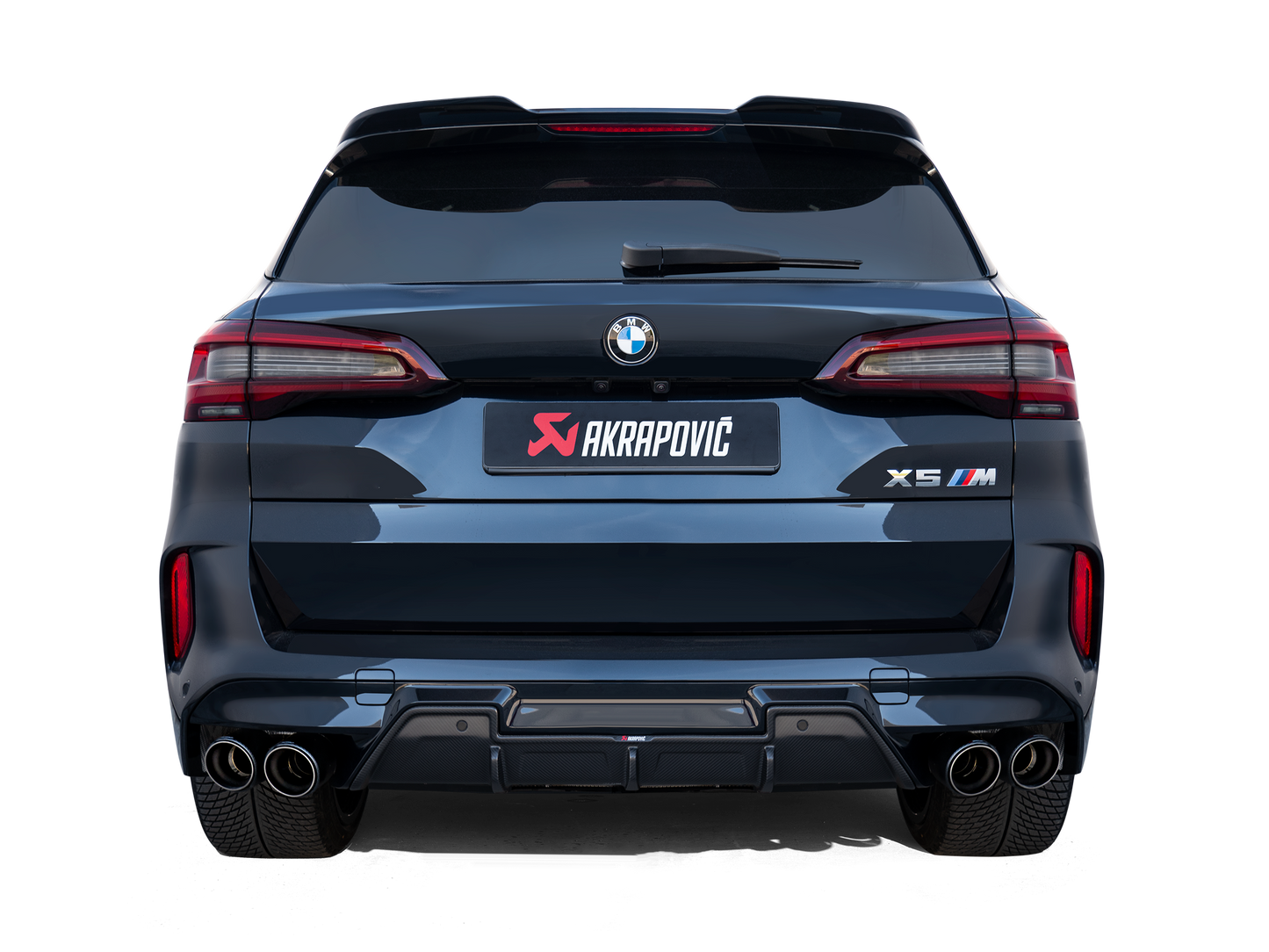 Akrapovic Slip-on Line (titanium) BMW X5M OPF/GPF - Car Part Plug