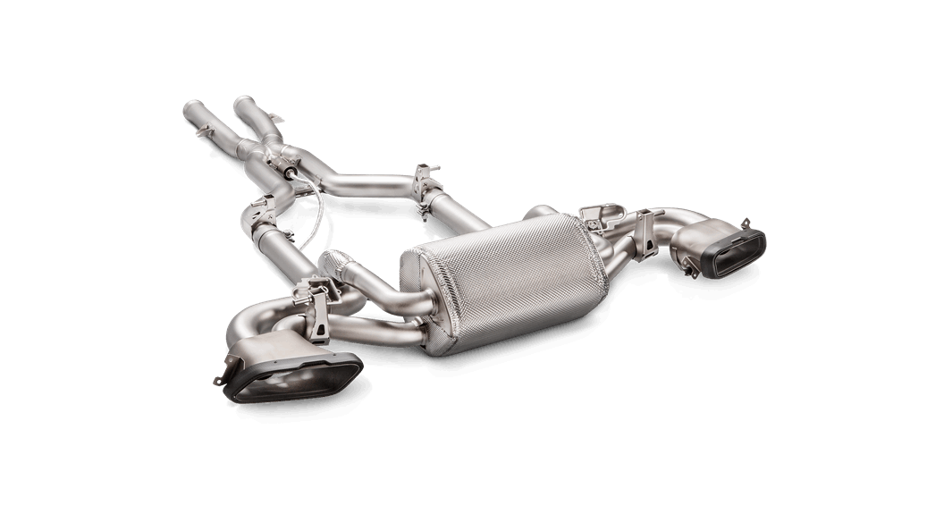 Akrapovic Evolution Line (titanium) Mercedes AMG GT - Car Part Plug