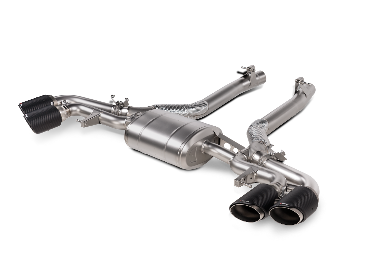 Akrapovic Slip-on Line (titanium) BMW X5M/X6M - Car Part Plug
