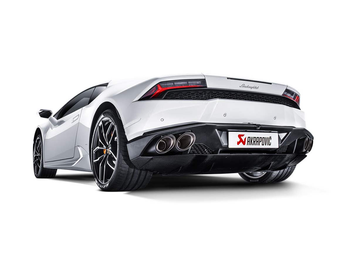 Akrapovic Slip-on Line (titanium) Lamborghini huracan - Car Part Plug
