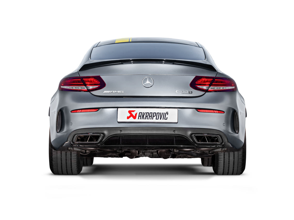 Akrapovic Evolution Line (titanium) Mercedes C63s W205 - Car Part Plug