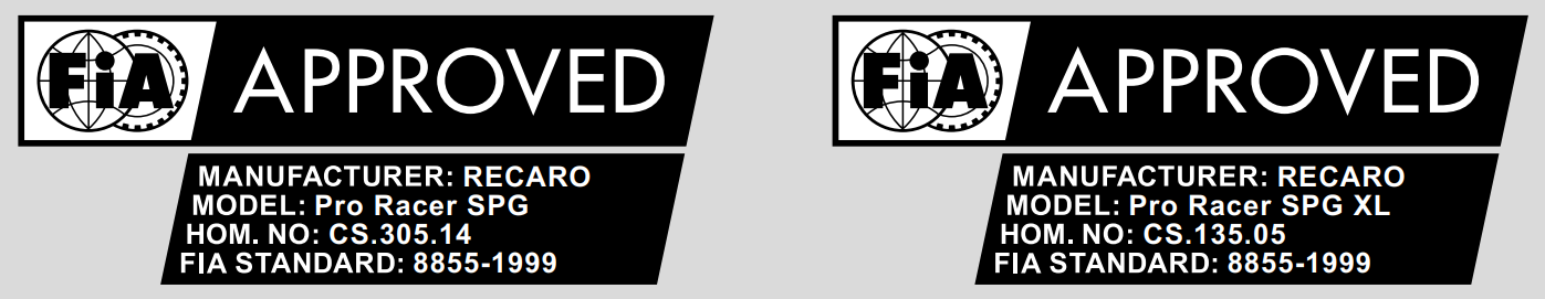 RECARO Pro Racer SPG (XL) (FIA) - Car Part Plug