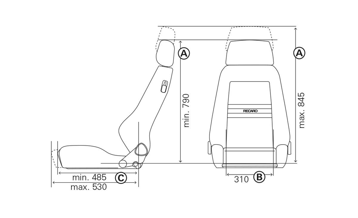 RECARO Classic LX - Car Part Plug