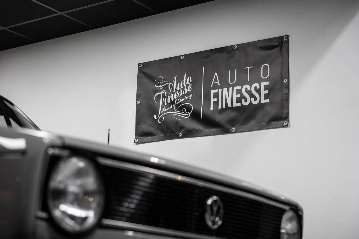 Auto Finesse Garage Banner