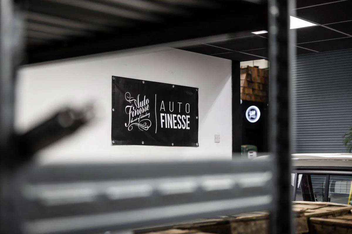 Auto Finesse Garage Banner