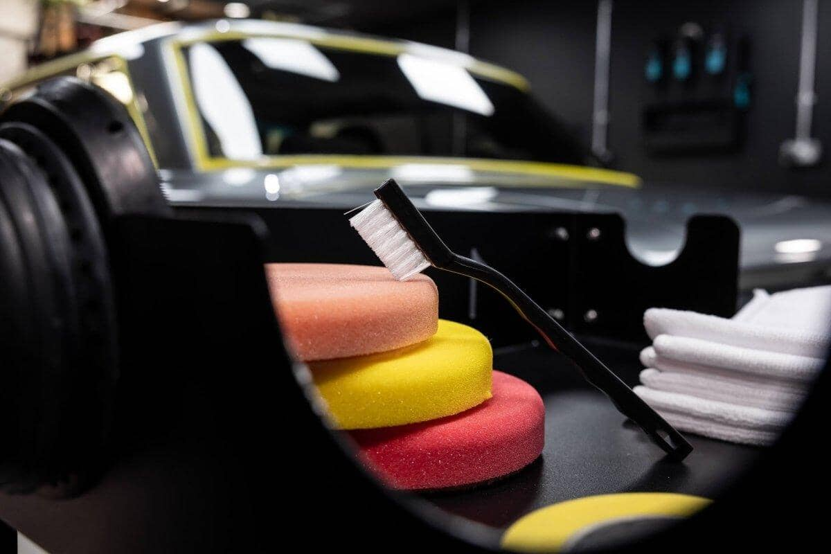 Auto Finesse Pad Cleaning Brush