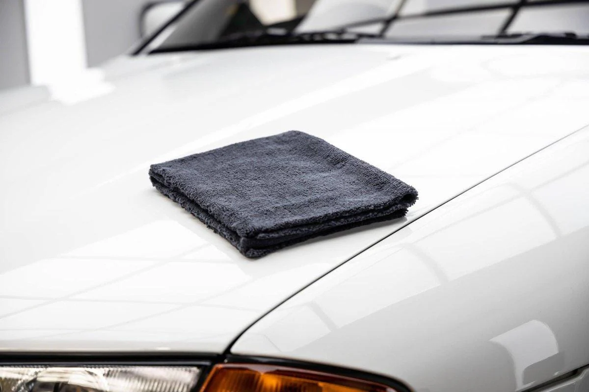 Auto Finesse Duo Edgeless Black Microfibre Cloths