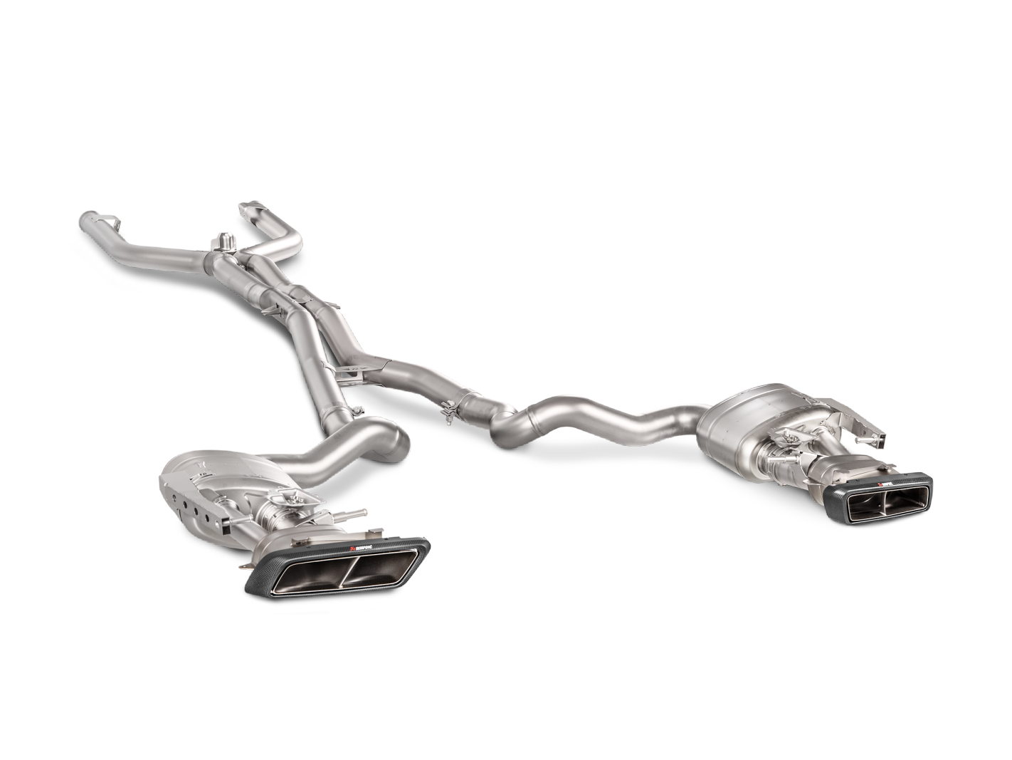 Akrapovic Evolution Line (titanium) Mercedes C63s W205 - Car Part Plug
