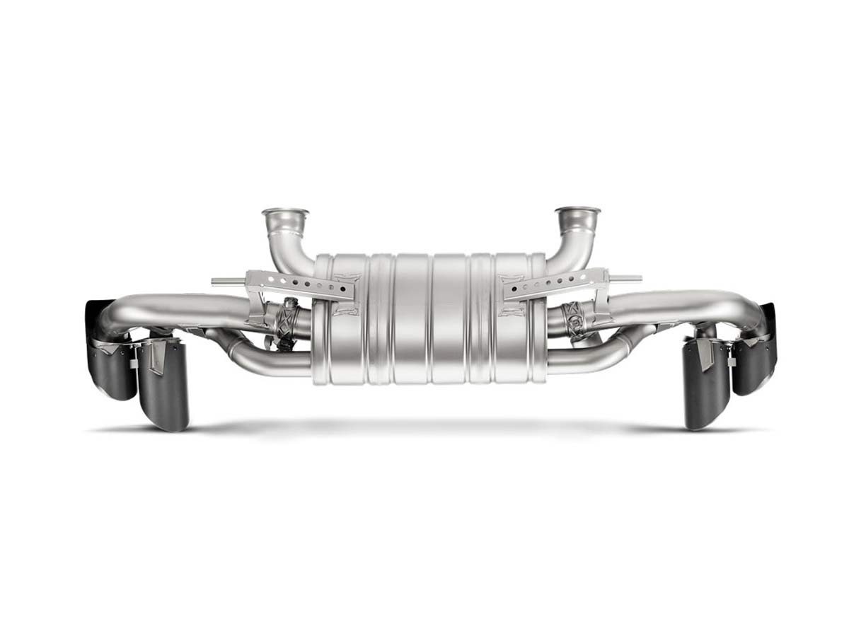 Akrapovic Slip-on Line (titanium) Lamborghini huracan - Car Part Plug