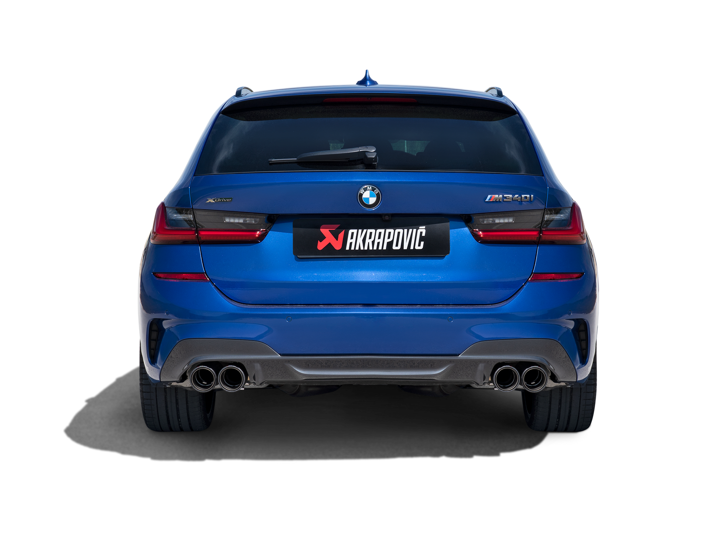 Akrapovic Slip-on Line (titanium) BMW M340i series G20 OPF/GPF - Car Part Plug