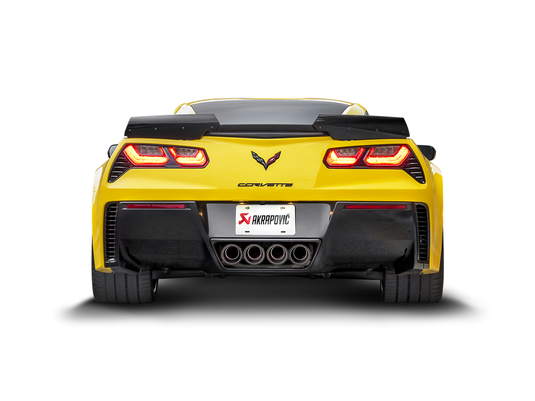 Akrapovic Evolution Line (titanium) Corvette C7 Stingray - Car Part Plug