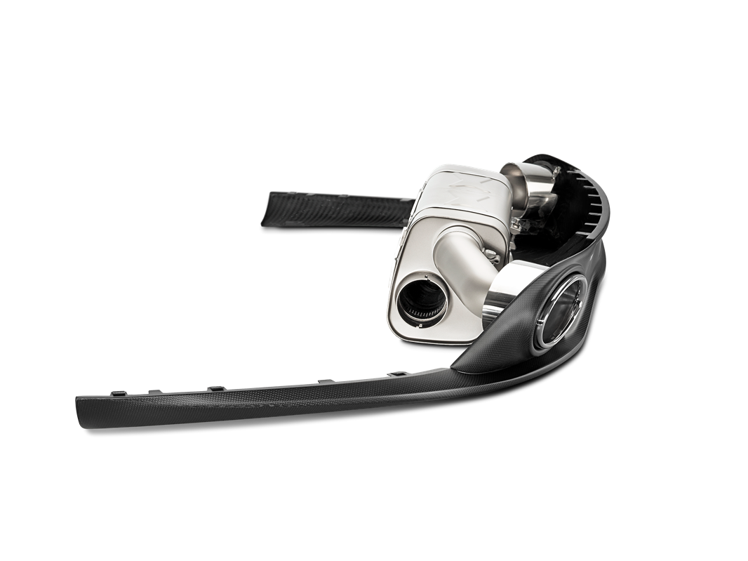 Akrapovic Slip-on Line (titanium) Porsche 911 turbo 991 Facelift - Car Part Plug