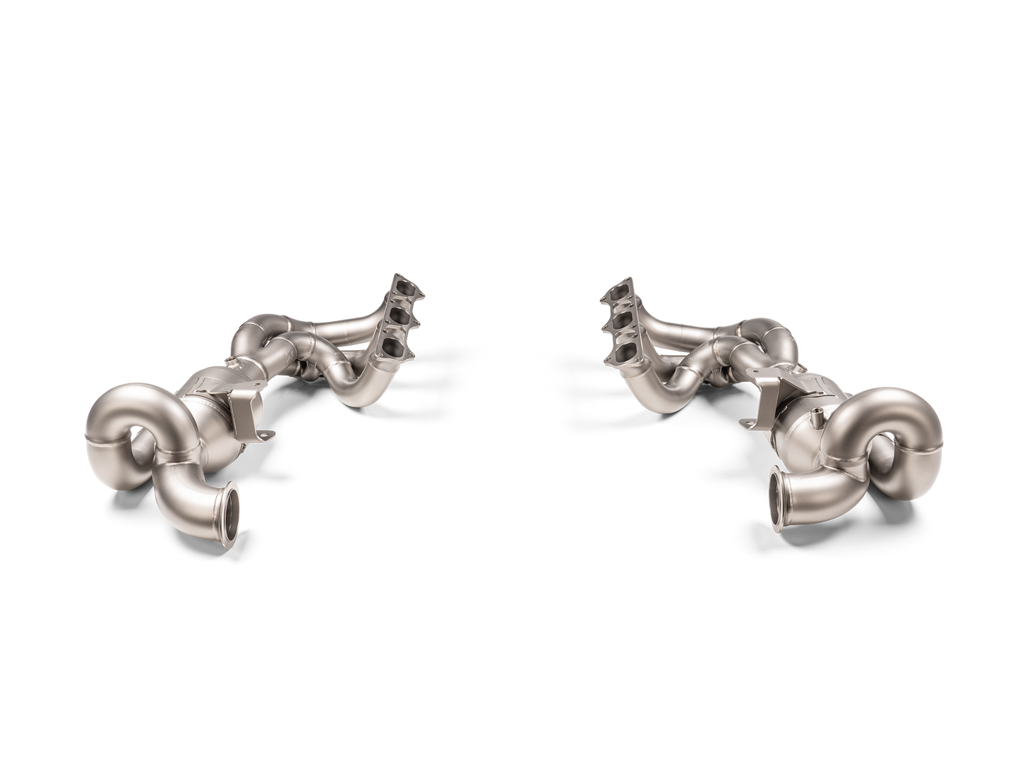 Akrapovic Evolution Header Set (titanium) Porsche 911 GT3 992 - Car Part Plug