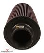 KN clamp-on conical universal sport airfilter, flange centred dia. 79MM / dia. top 121MM / dia. base 152MM height 228MM, max. 370HP
