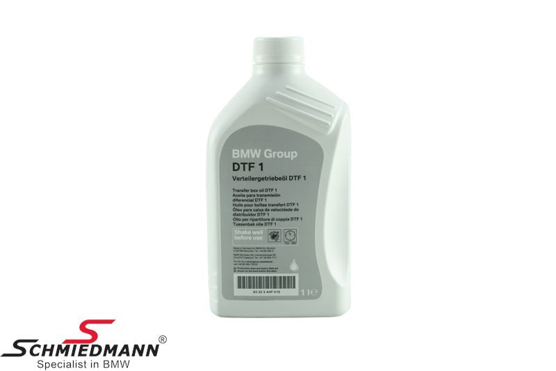 Transfer case olie DTF 1, originele BMW 1,0 liter can