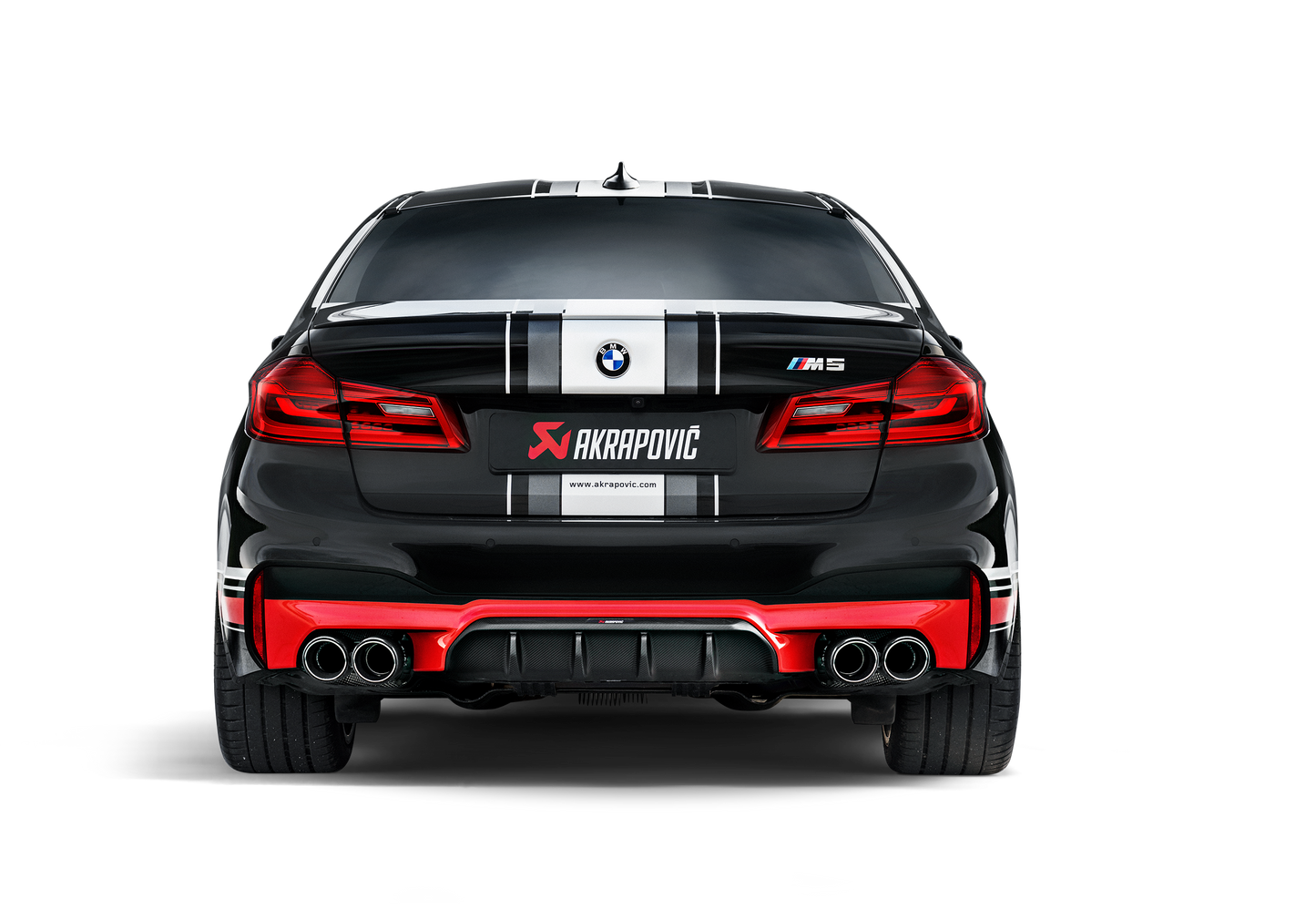 Akrapovic Evolution Line (titanium) BMW M5 F90 - Car Part Plug