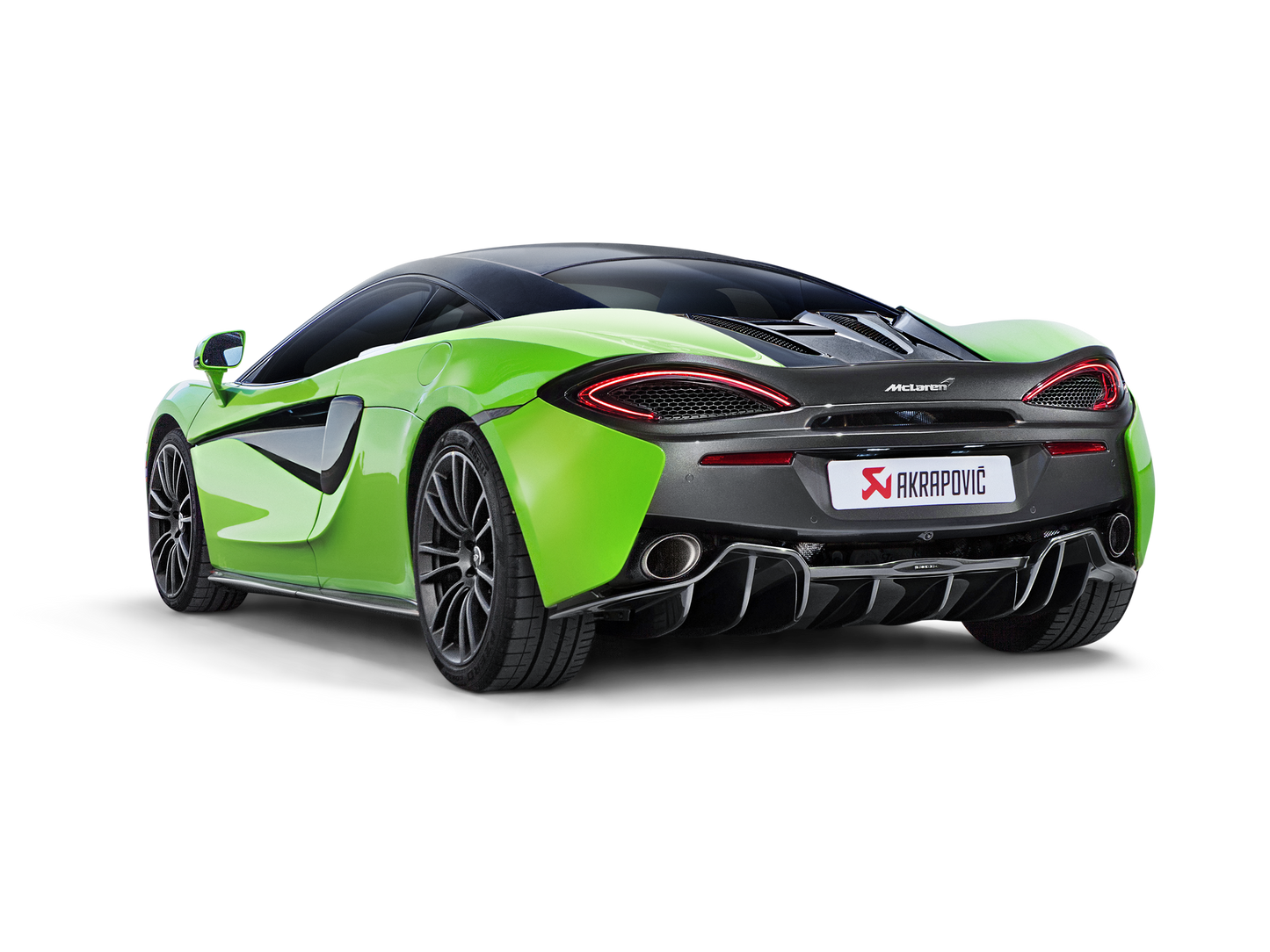 Akrapovic Slip-on Line (titanium) Mclaren 570S - Car Part Plug