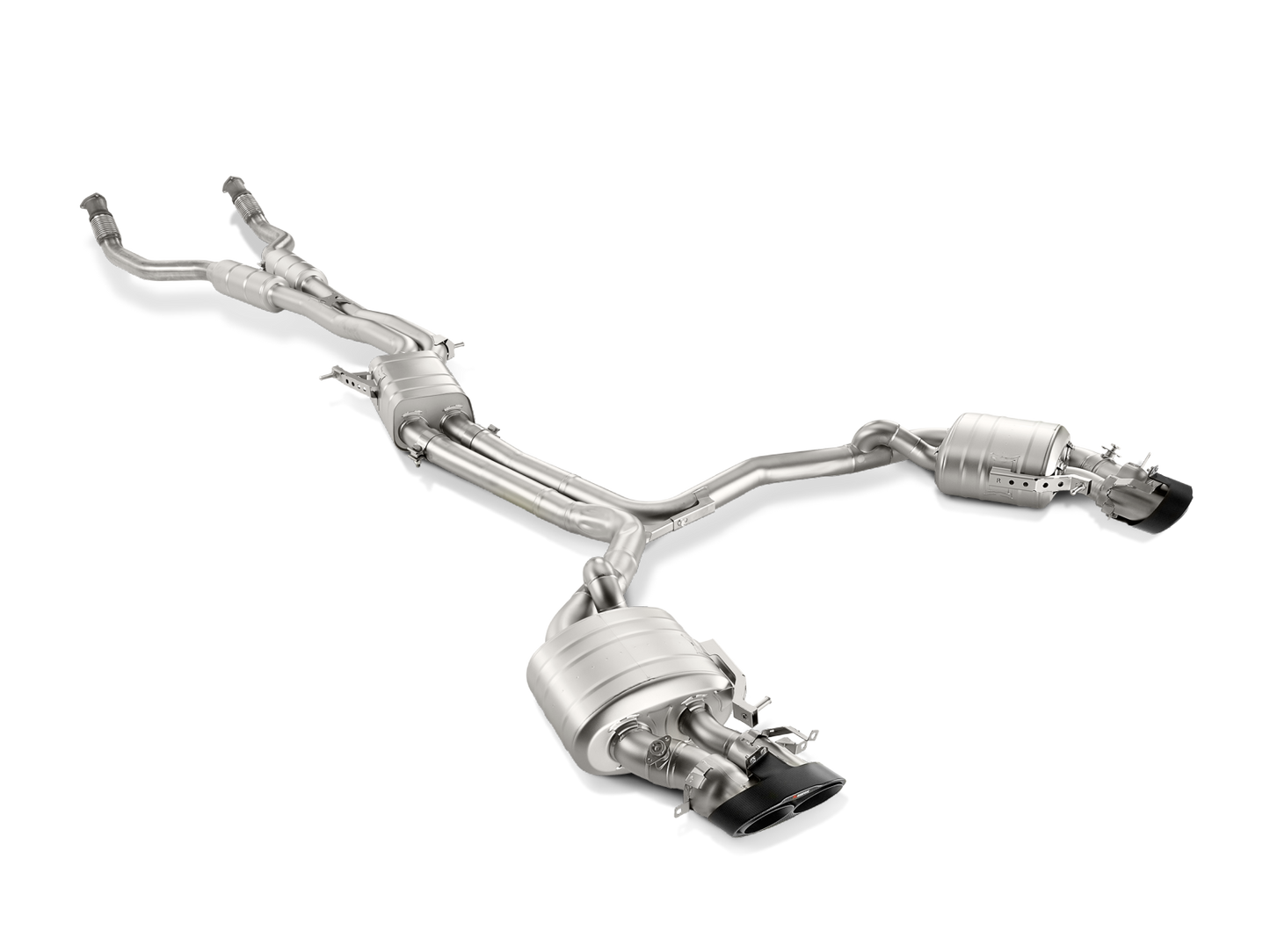 Akrapovic Evolution Line (titanium) Audi RS6 C7 - Car Part Plug