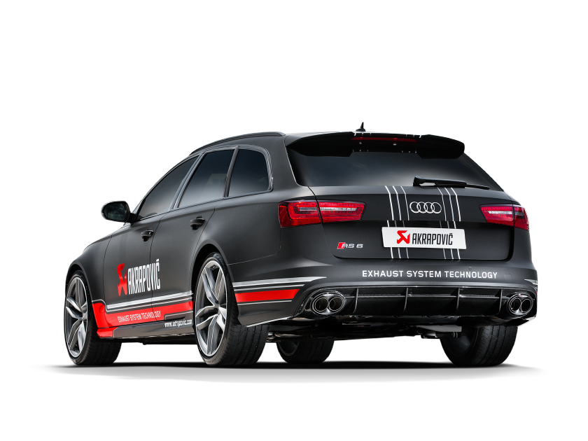 Akrapovic Evolution Line (titanium) Audi RS6 C7 - Car Part Plug