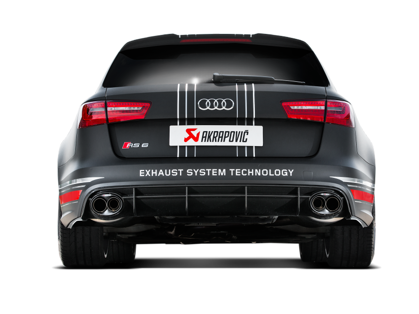 Akrapovic Evolution Line (titanium) Audi RS6 C7 - Car Part Plug